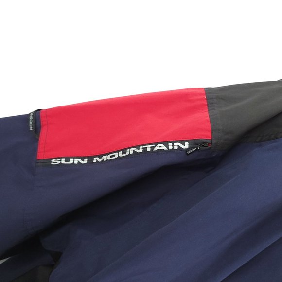 Sun Mountain Monsoon Pullover Golf Rain Jacket Mens Size XL Quarter Snap Front - Picture 7 of 15